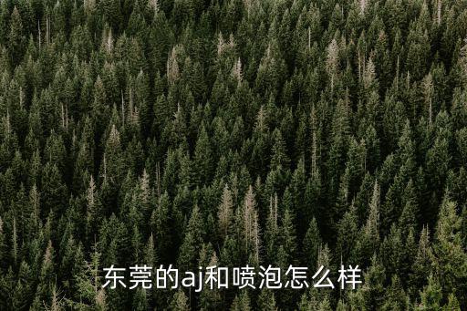 東莞的aj和噴泡怎么樣