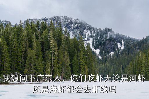 廣東一年吃多少蝦,我想問下廣東人
