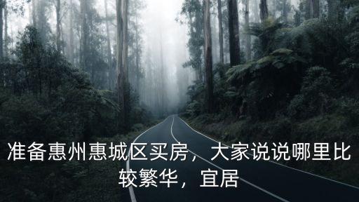 惠州惠陽區(qū)哪里比較熱鬧,惠州惠陽哪里好玩