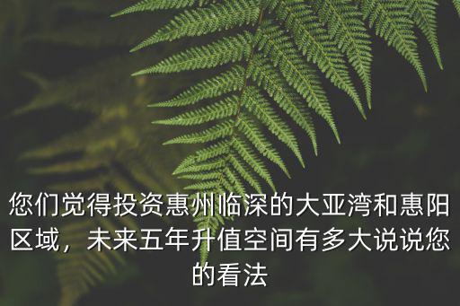 惠州惠陽地區(qū)哪里有雙灰粉,未來五年升值空間有多大