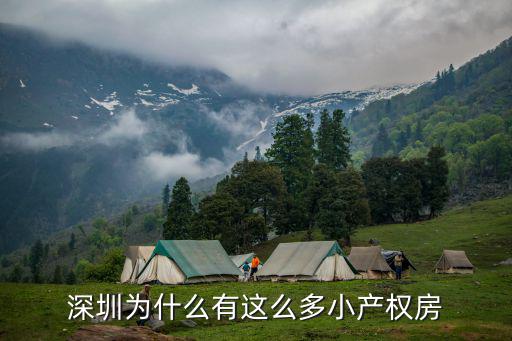 深圳為什么有這么多小產權房