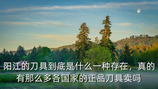陽江小刀會賣的刀質量怎么樣,陽江刀怎么樣