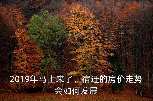 2019年馬上來(lái)了，宿遷的房?jī)r(jià)走勢(shì)會(huì)如何發(fā)展