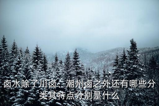 潮州鹵狗肉哪里有,鹵水除了川鹵