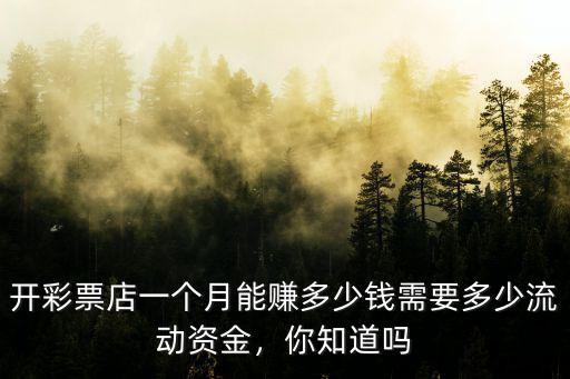 山東彩票銷售多少錢,賣彩票一般每月能掙多少錢