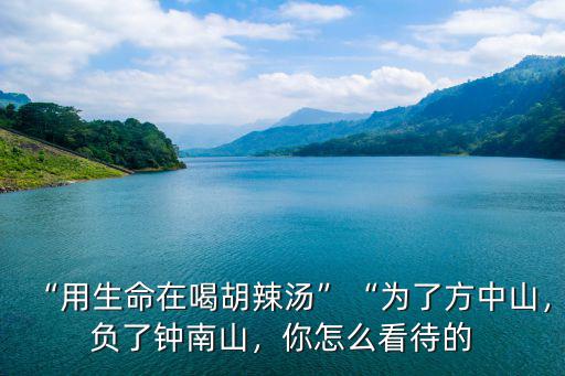 沈丘的方中山胡辣湯搬哪里去了,用生命在喝胡辣湯為了方中山