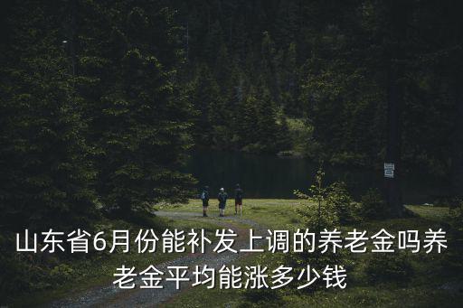 山東省6月份能補發上調的養老金嗎養老金平均能漲多少錢