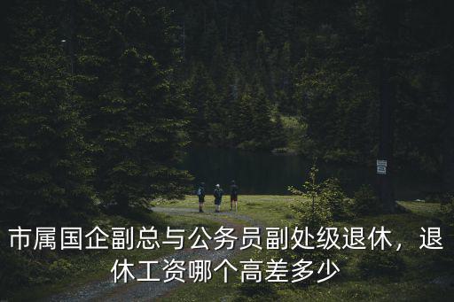 市屬國企副總與公務員副處級退休，退休工資哪個高差多少