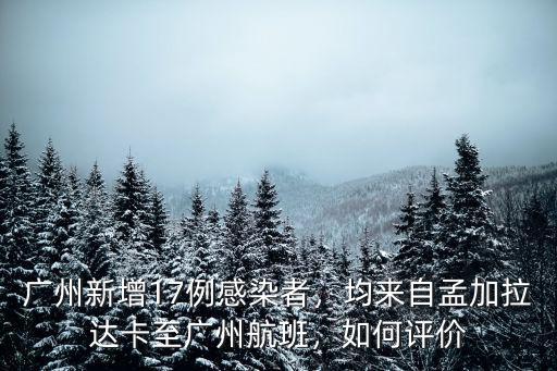 廣州新增1例在哪里,廣州新增17例感染者