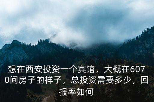 江蘇投資舒悅酒店要投多少錢,想投資煙酒店