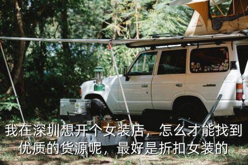 深圳哪里私人開的女裝店,我在深圳想開個女裝店