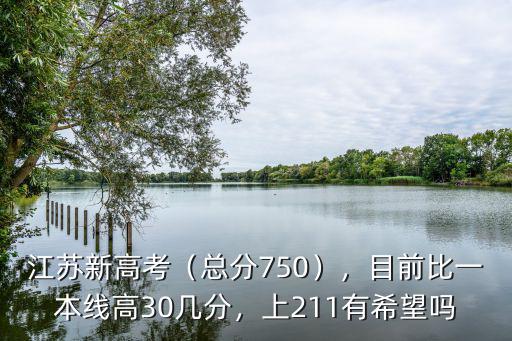 江蘇新高考（總分750），目前比一本線高30幾分，上211有希望嗎