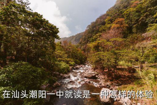 在汕頭潮陽一中就讀是一種怎樣的體驗