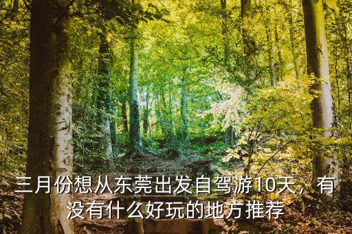 三月份想從東莞出發(fā)自駕游10天，有沒有什么好玩的地方推薦