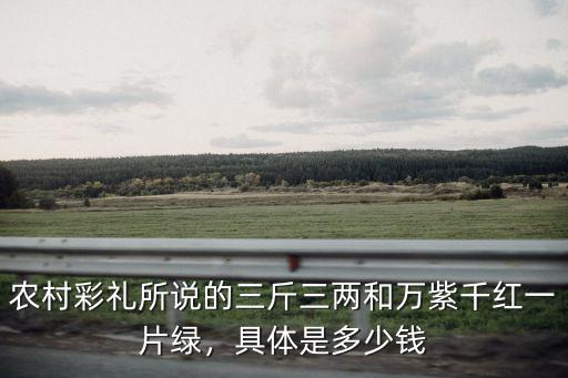 臨沂市沂水縣彩禮是多少,臨沂市沂水縣官方提倡