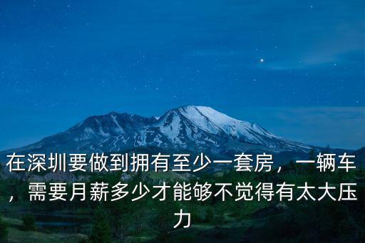 深圳請人看車需要多少錢,在深圳養一輛車