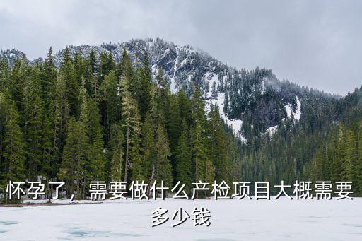 廣州做第3次產檢要多少錢,大概需要多少錢