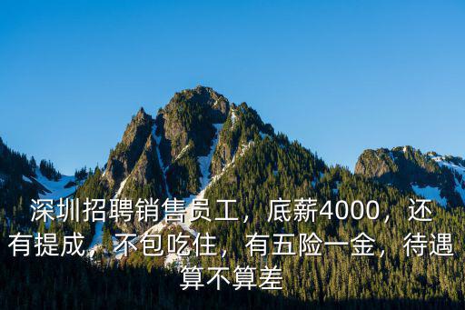 深圳招聘保險(xiǎn)銷售工作怎么樣,深圳招聘銷售員工