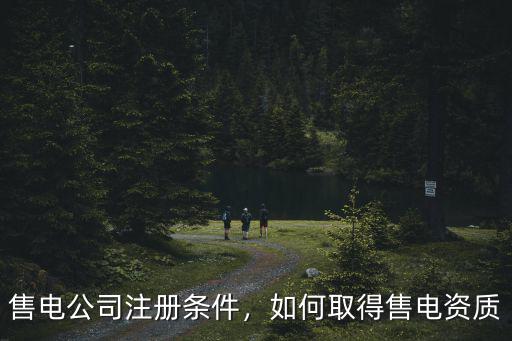 廣東售電公司資質怎么辦,如何取得售電資質