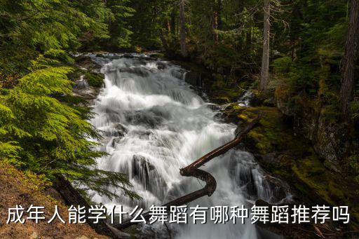 江門哪里有成年人舞蹈班,成年人能學什么舞蹈