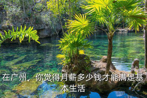 廣州需要月薪多少錢,在廣州月薪多少算正常
