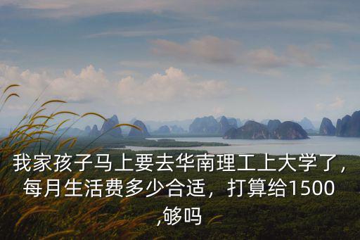 到廣州上大學每月要多少生活費,在廣州大學城的一本