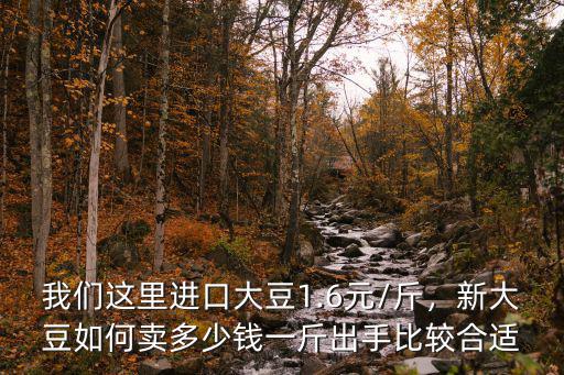 大豆多少錢一斤南京,多少錢一斤出手比較合適