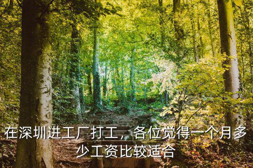 深圳進廠工價多少,想去深圳進廠