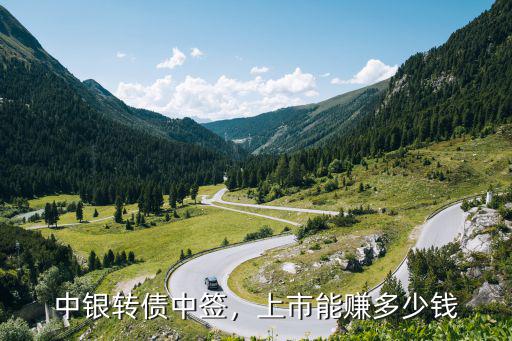 中銀轉債中簽，上市能賺多少錢