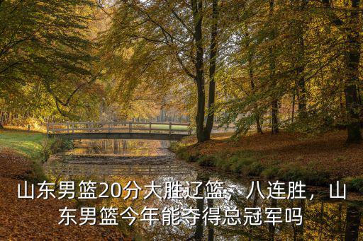 山東男籃20分大勝遼籃，八連勝，山東男籃今年能奪得總冠軍嗎