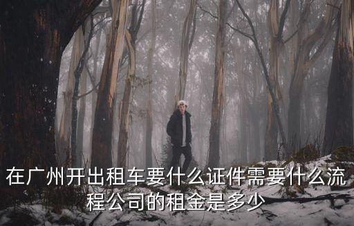 廣州一共有多少出租車公司,公司的租金是多少