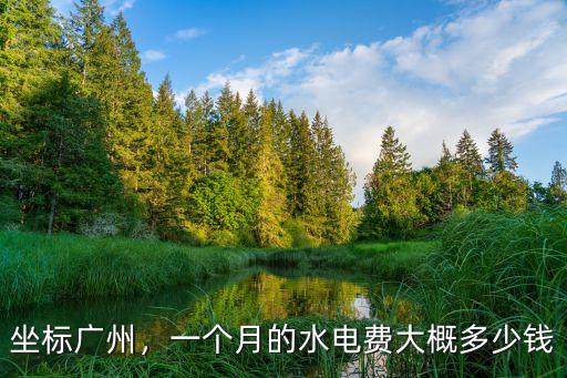 坐標(biāo)廣州，一個(gè)月的水電費(fèi)大概多少錢