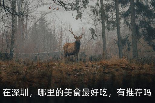 深圳哪里比較適合做飲食,五一小小長假深圳哪里更合適