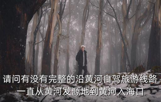 請問有沒有完整的沿黃河自駕旅游線路一直從黃河發(fā)源地到黃河入海口