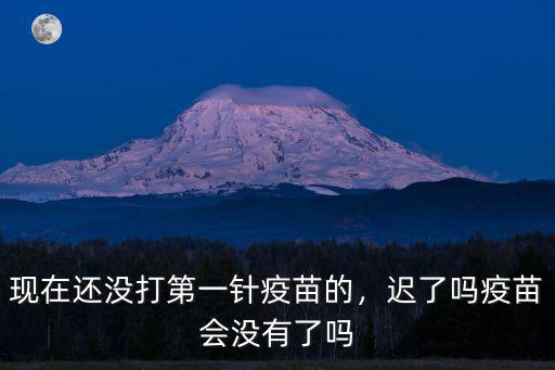 現在還沒打第一針疫苗的，遲了嗎疫苗會沒有了嗎