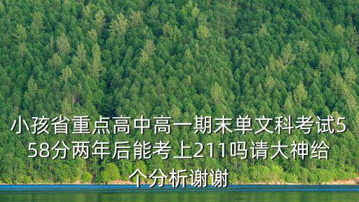 深圳高一考試考多少分,第一次分考試考了416分