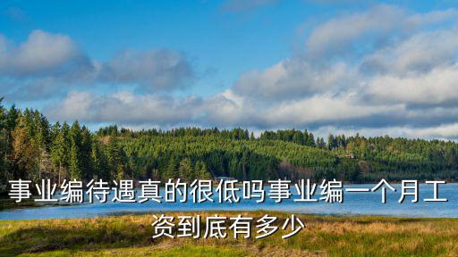 寧波市發改委事業編工資有多少,事業編一個月工資到底有多少
