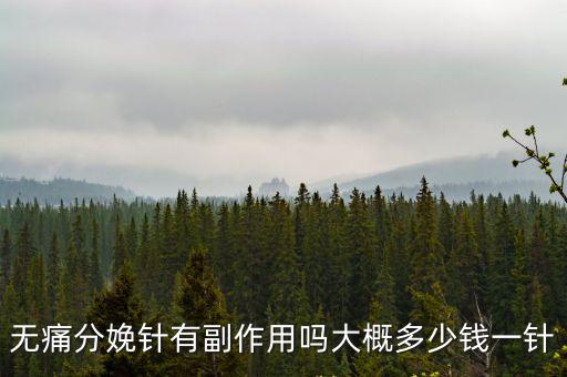 寧波無痛針多少錢,大概多少錢一針