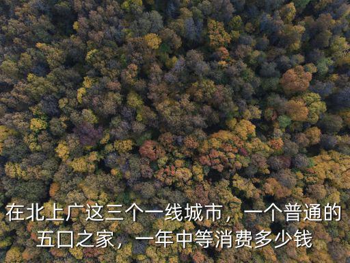 廣州一家四口消費多少錢,一年中等消費多少錢