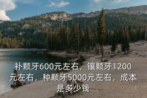 紹興補顆牙要多少錢,現在補顆牙齒需要多少錢