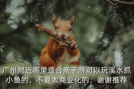 廣州附近哪里適合親子游可以玩溪水抓小魚的，不要太商業化的，謝謝推薦