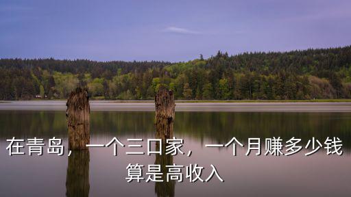 在青島定居一個月能掙多少錢,青島生活成本每月多少錢