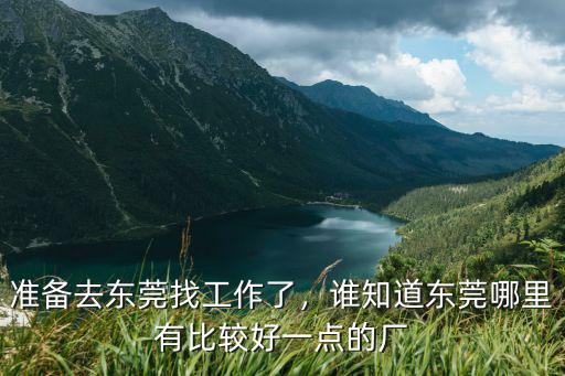 東莞外資工廠怎么樣,世界工廠東莞
