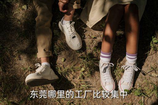 東莞哪里的工廠比較集中