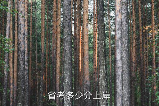 省考多少分上岸