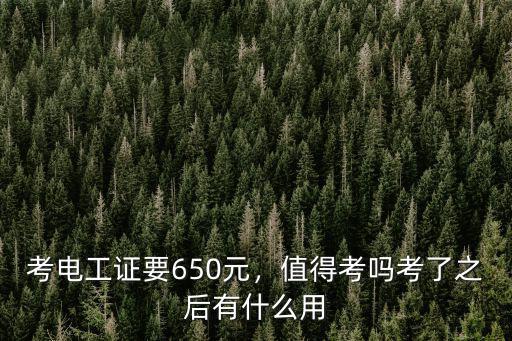在深圳市考電工證要多少錢,考電工上崗證要多少錢