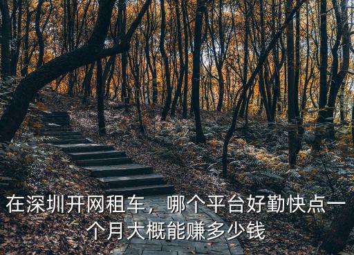 深圳租車自駕一個月多少錢呢,在深圳開網租車