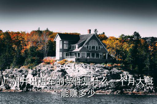 廣州開出租車的條件是什么一個月大概能賺多少