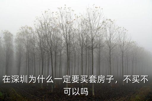 馬云在深圳買房有多少套,在深圳為什么一定要買套房子