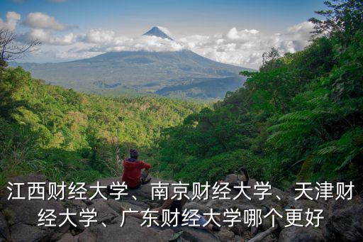 江西財經大學、南京財經大學、天津財經大學、廣東財經大學哪個更好